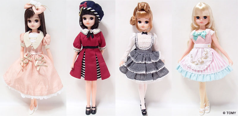 20人のお人形服作家とリカちゃん』第3弾/ドール＆ドレスセット発売の 